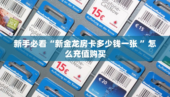 新手必看“新金龙房卡多少钱一张 ”怎么充值购买