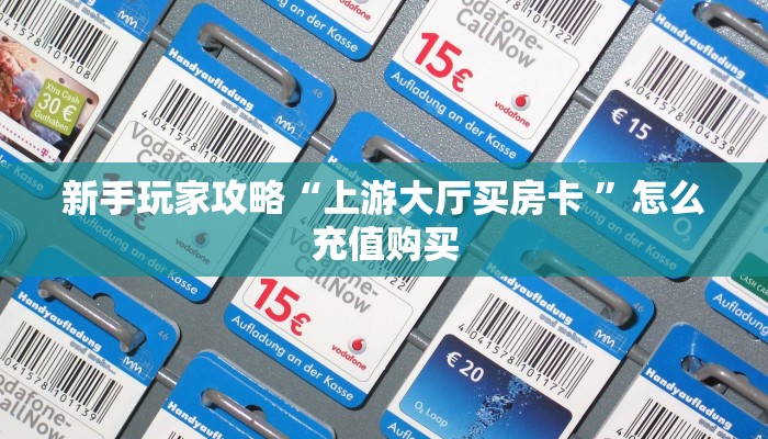 新手玩家攻略“上游大厅买房卡 ”怎么充值购买
